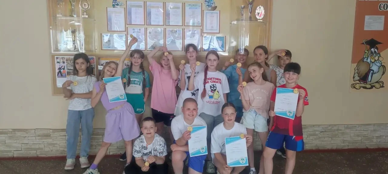 Вот они наши счастливые и спортивные дети 💪