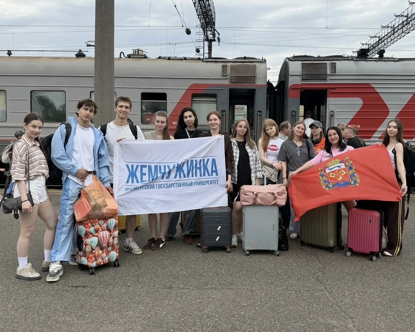 Делимся новостью о Студвесне🔥

Делегация Оренбургской области в пути на XXXIV Всероссийский фестива