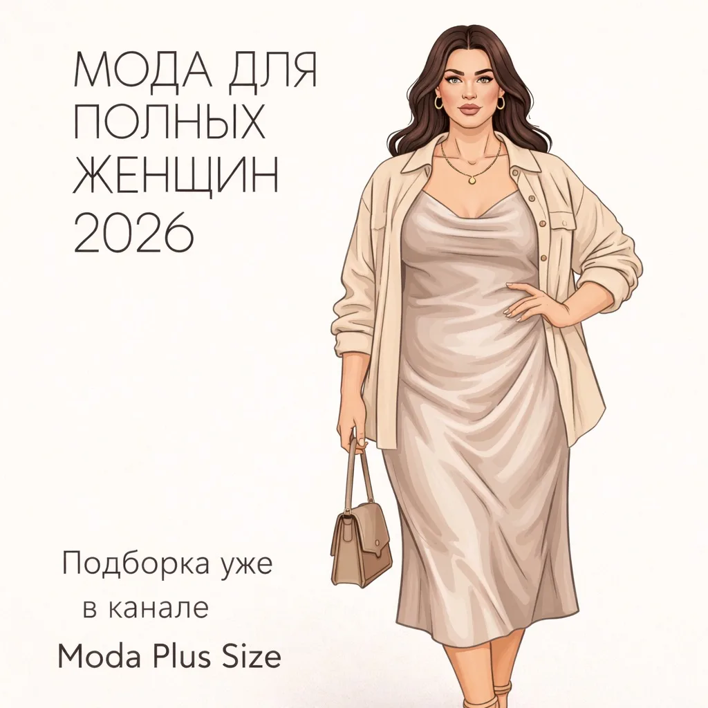 ⚡️Одеваешься как колхозница?

Тогда тебе точно стоит заглянуть в канал Мода Plus Size. Здесь показыв