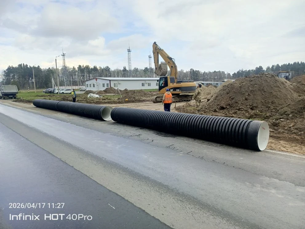 🆕 Комплектация объекта водоотведения в п.Уручье Выгонического района Брянской области. Труба FD™ PE