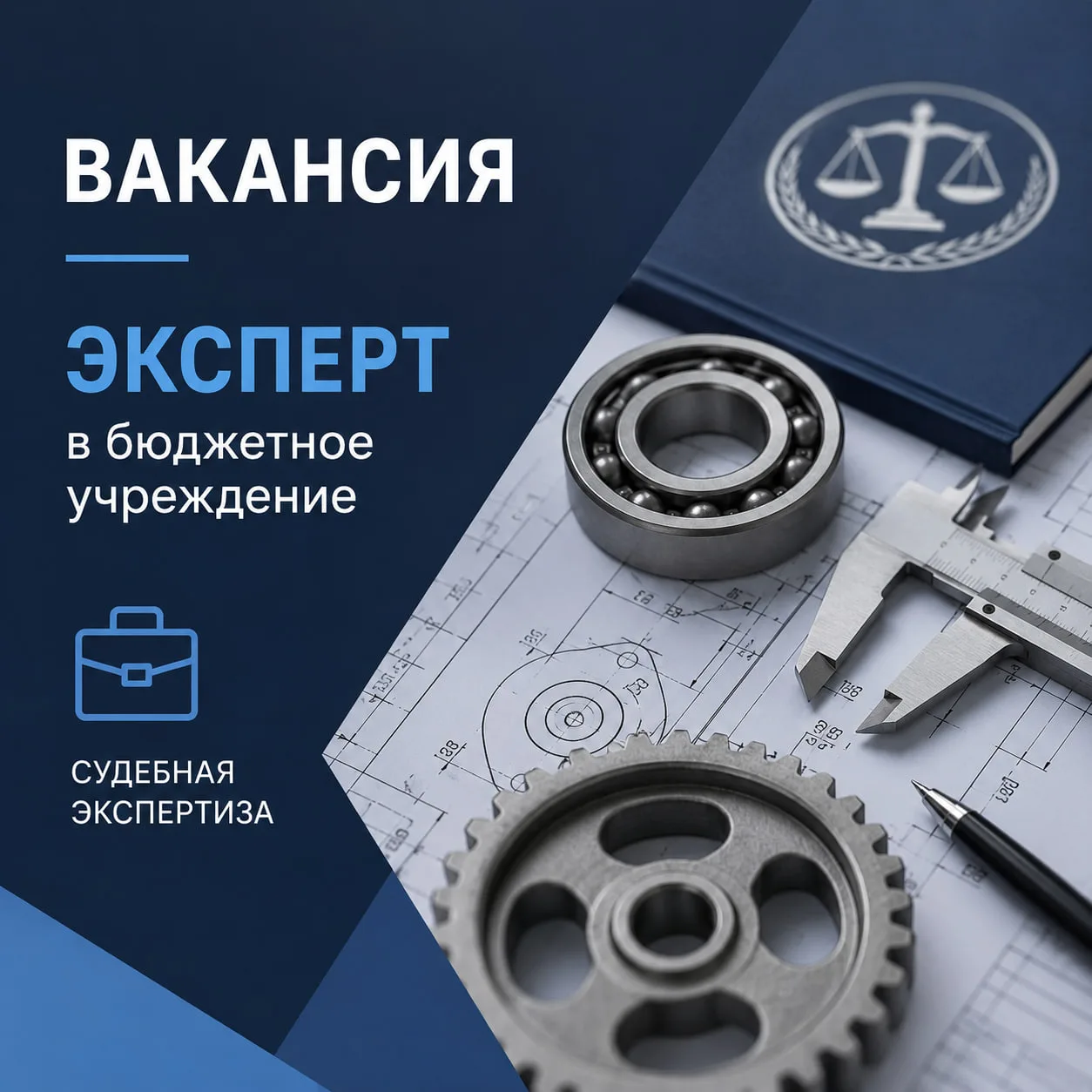 🔹 Вакансия: стажёр-эксперт (судебная экспертиза) 🔹

Бюджетное учреждение приглашает студентов стар