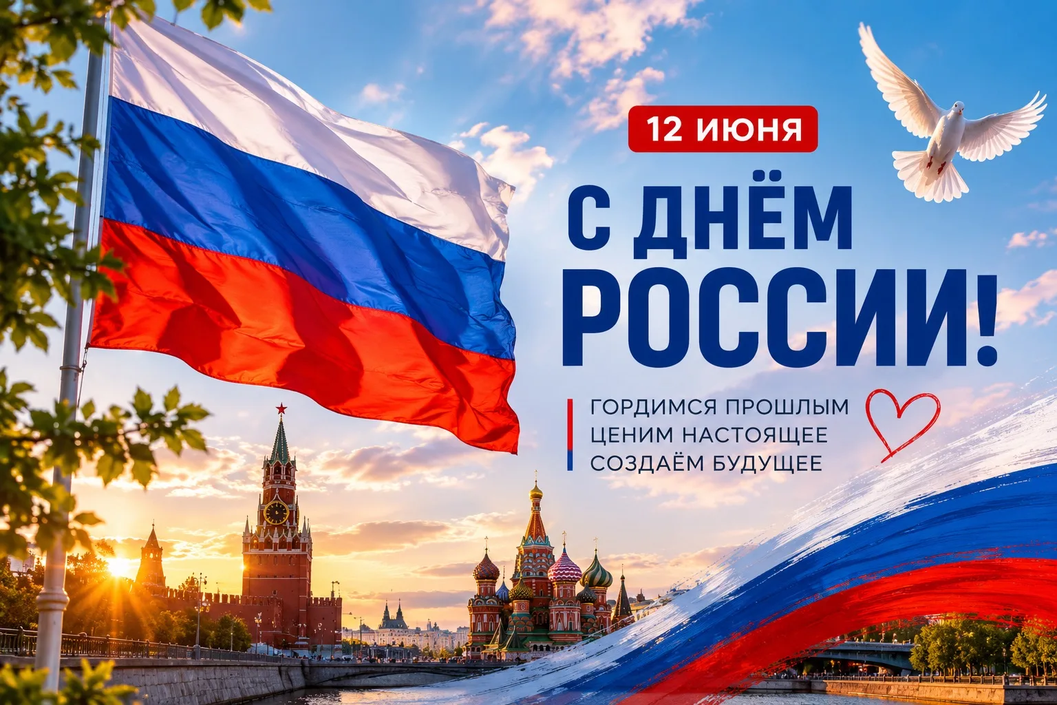 🇷🇺 С Днём России!

12 июня - день, который объединяет миллионы людей по всей стране. День гордости