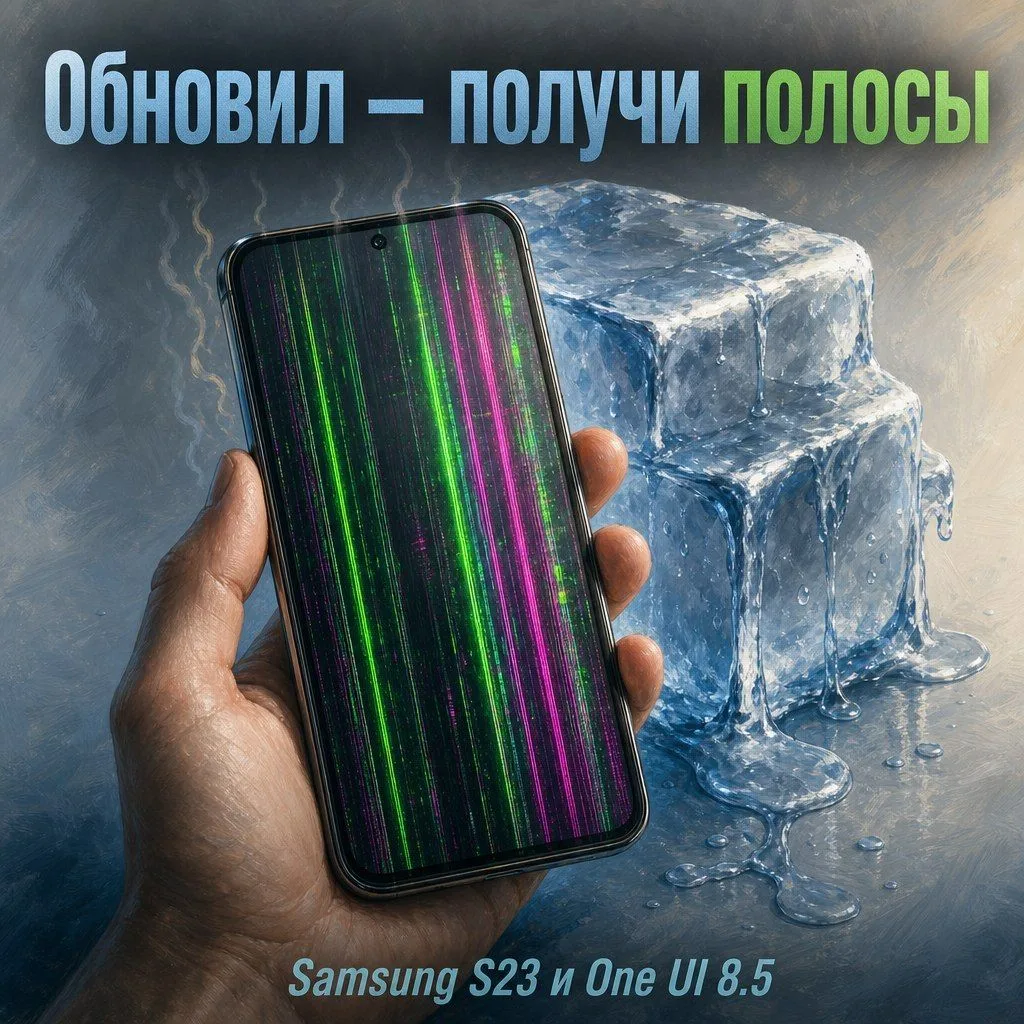 У Galaxy S23 после обновления появляются зелёные полосы на экране

Samsung выкатила One UI 8.5 на Ga
