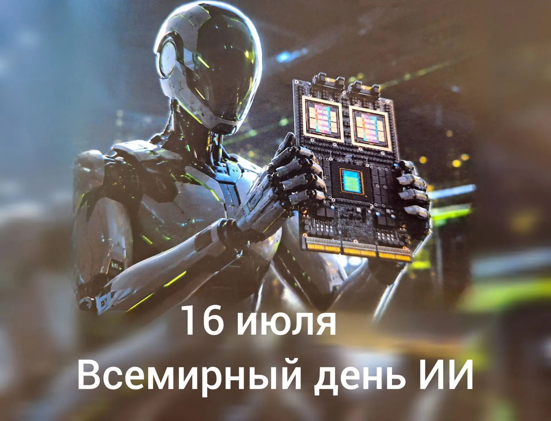 16 июля - Всемирный день искусственного интеллекта

Сегодня ИИ стал неотъемлемой частью нашей реальн