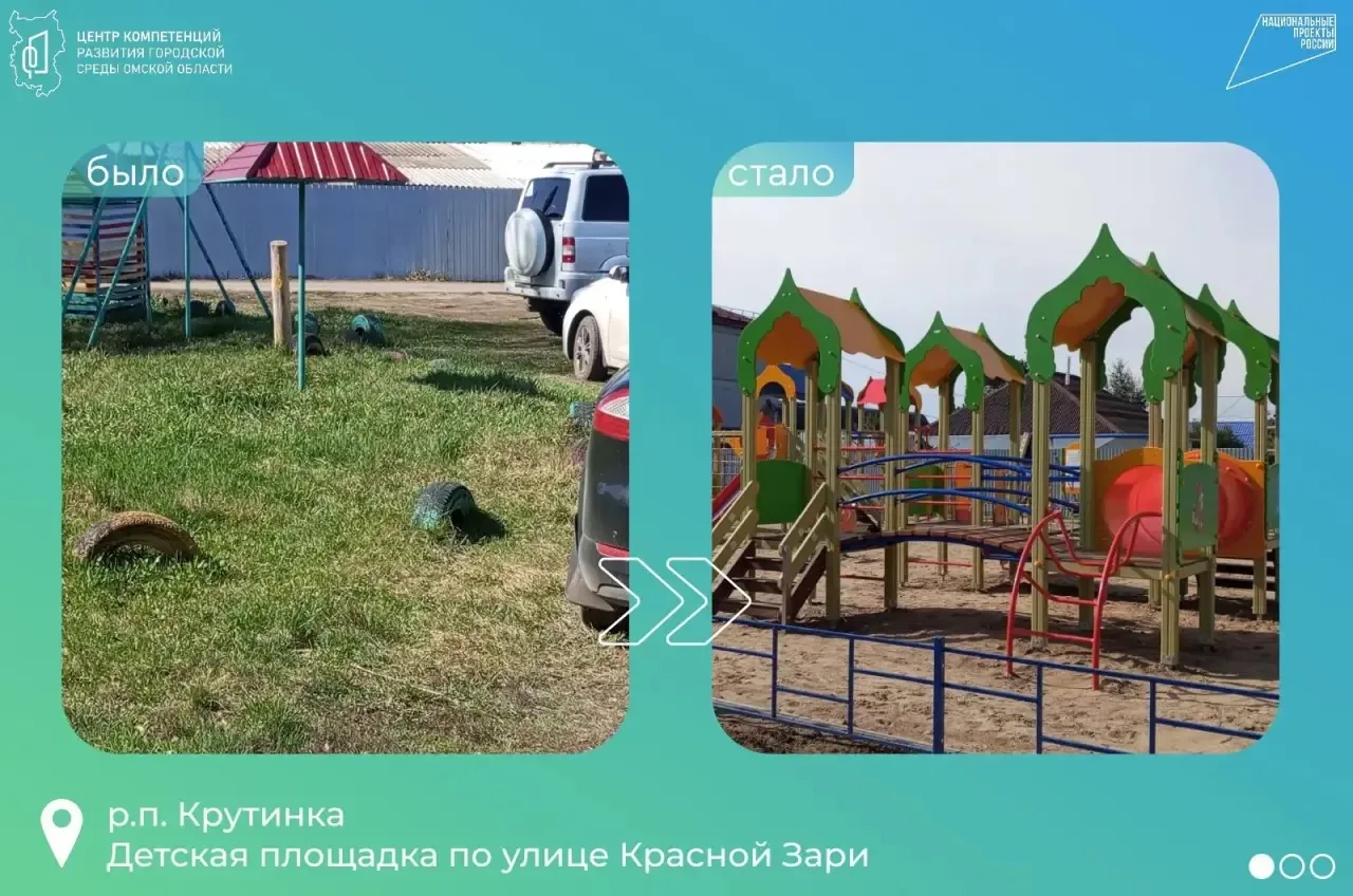 🛝 Большие перемены на маленькой площадке

В рамках федерального проекта «Формирование комфортной го
