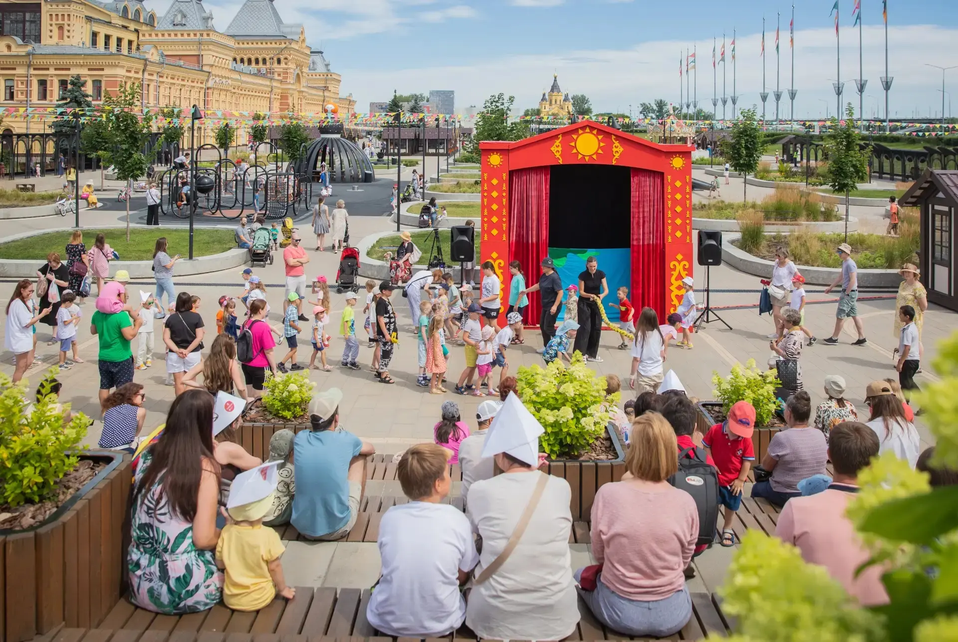 🎭 Спектаклям на Нижегородской ярмарке быть!

Зазываем юных зрителей на волшебные представления от т