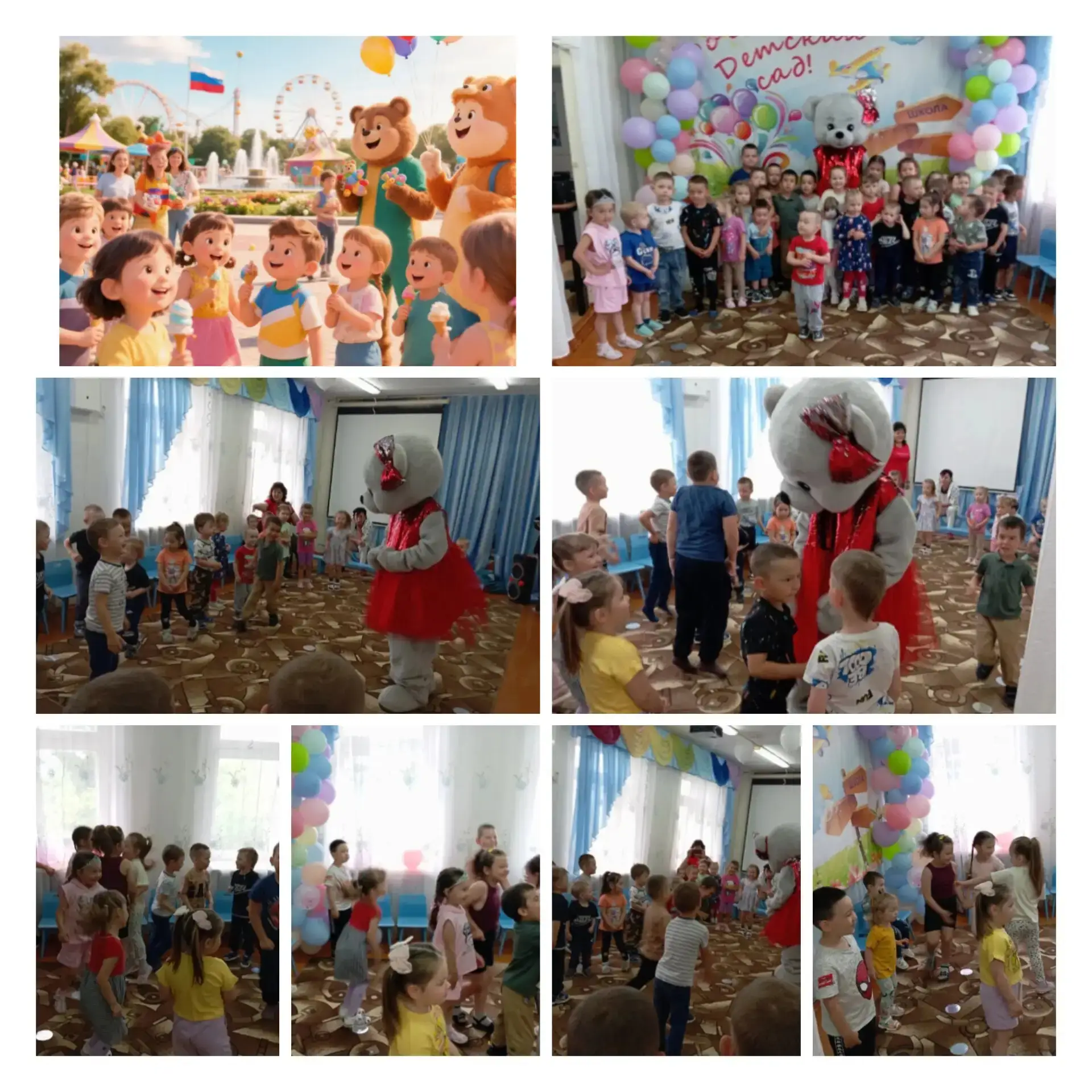 1 июня - "День защиты детей", а также первый день самой красивой и прекрасной поры для детей - это л