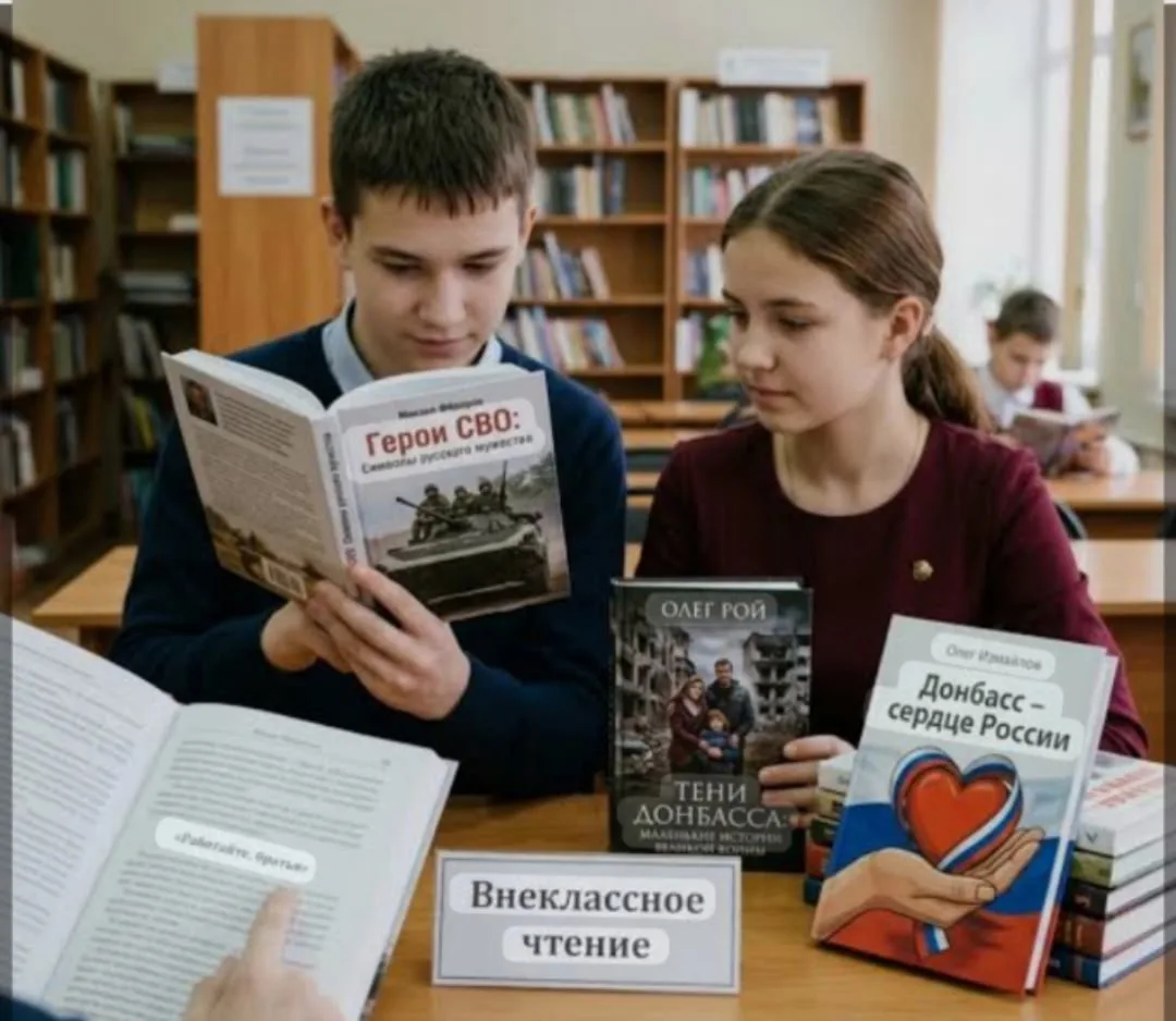 📚 Учебники по литературе перепишут

Произведения, посвященные специальной военной операции, включил