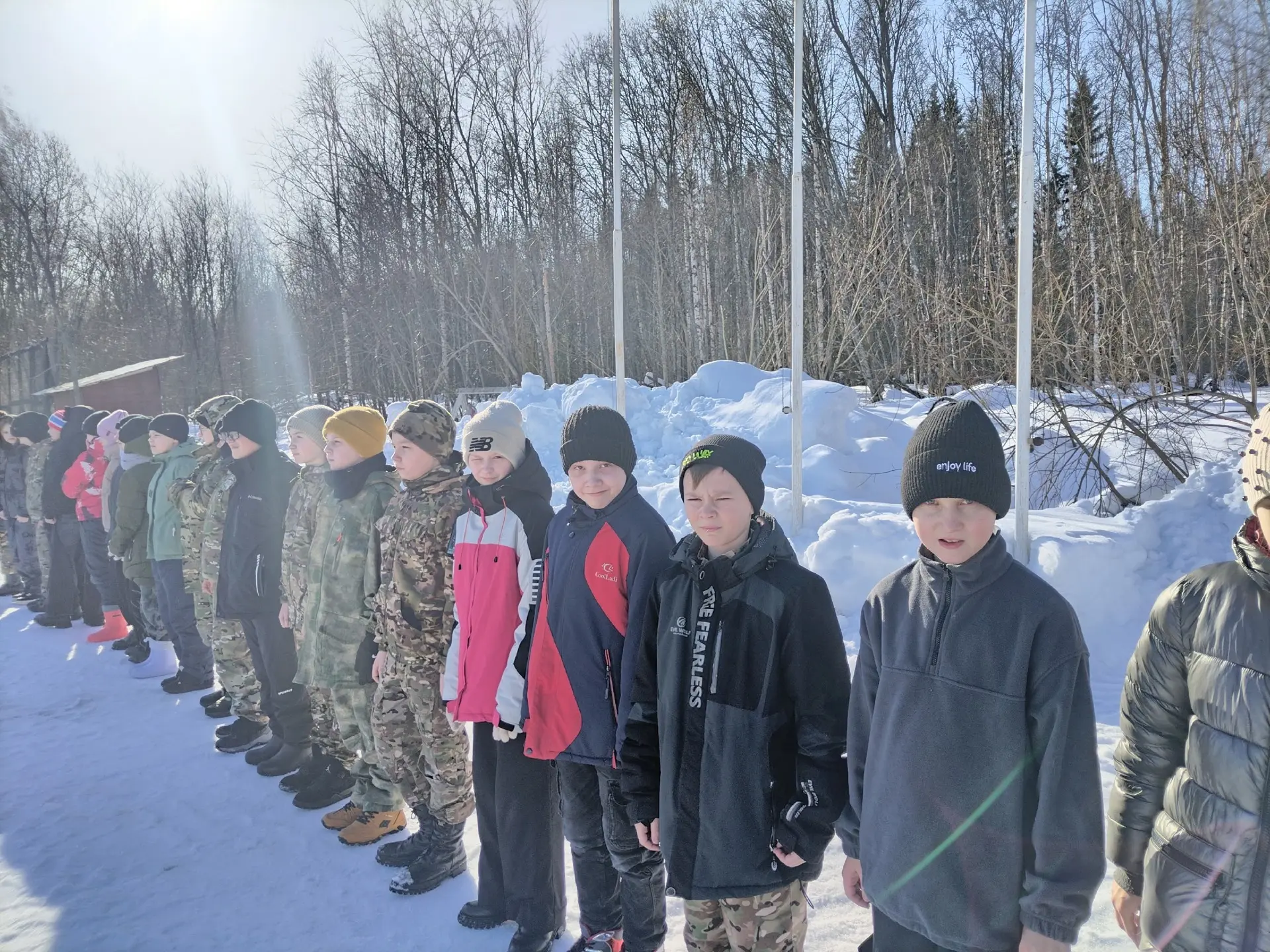 🙌15 марта наша команда «Орлята» приняли участие в военно-полевых сборах «Северный рубеж» - весна 20