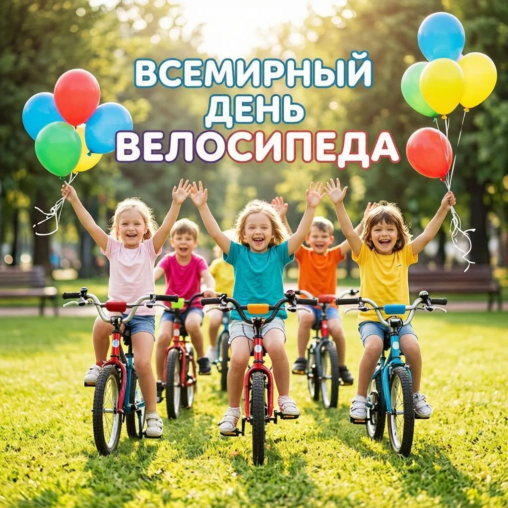 🚴Сегодня отмечается Всемирный день велосипеда — отличный повод провести время на свежем воздухе все