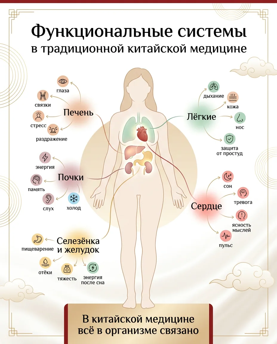 Около 5️⃣5️⃣ тысяч диагнозов и всего 5️⃣ систем в теле

Нередко, когда смотришь со стороны, китайска