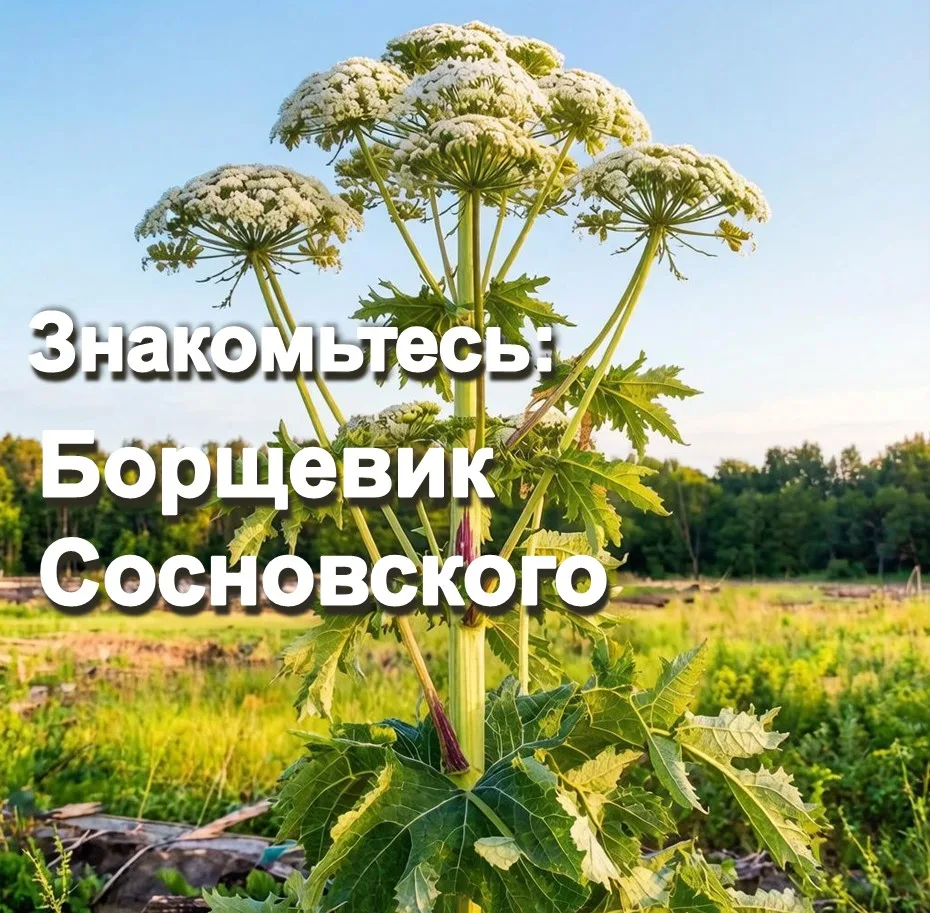 🌿 Знакомьтесь: борщевик Сосновского

Не просто сорняк, а живой памятник советской агронауке. Знаком