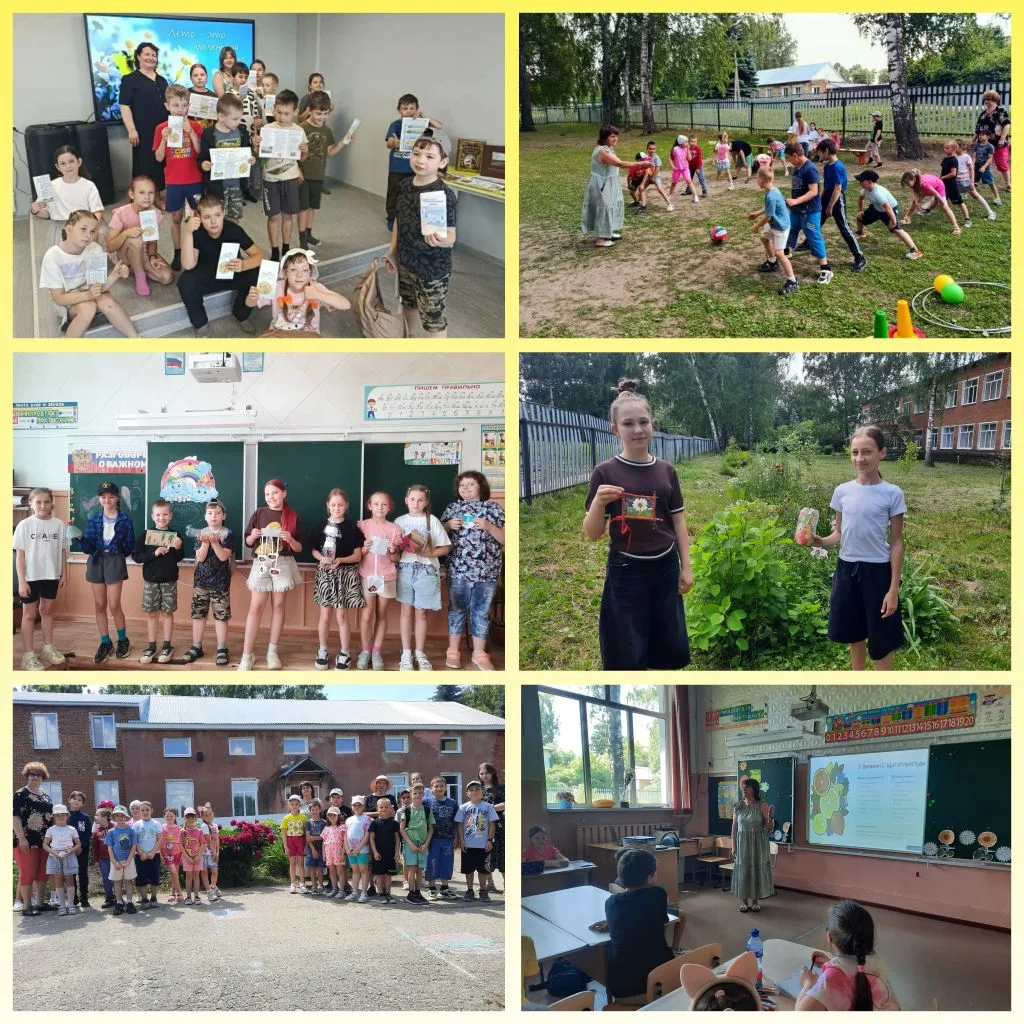 #ДеньТворчества
#ДеньДесятый
🌸10 июня в пришкольном лагере «Улыбка»  день прошёл под названием «Ден