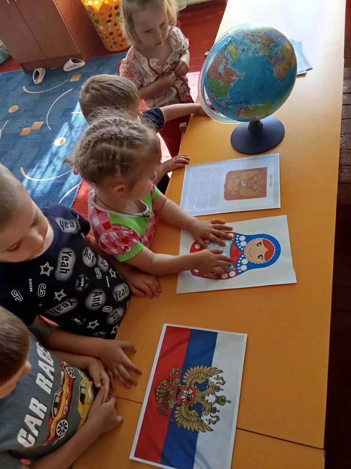 🇷🇺 В ГБДОУ ХО «Григорьевский ясли-сад Чаплинского района» воспитатель Подаревская О.Н. провела с в