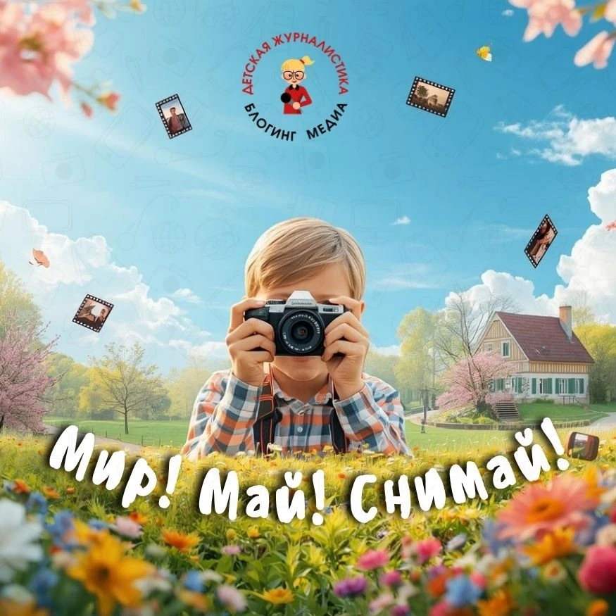 А может марафон на праздники? А вот и актуальная тема «Мир. Май. Снимай!» с проработкой навыков и зн