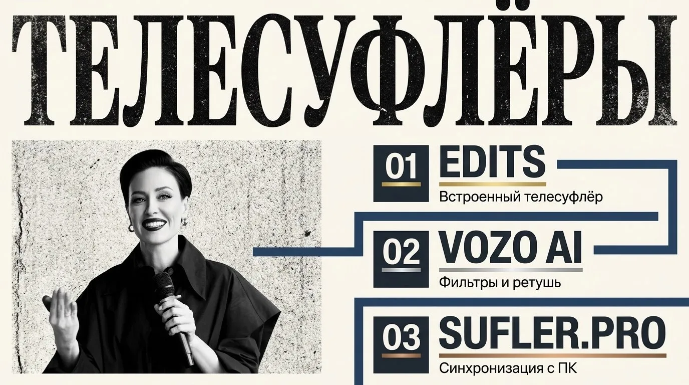Какой телесуфлёр выбрать для записи Reels?

На носу лето, это значит нужно подготовится к нему основ