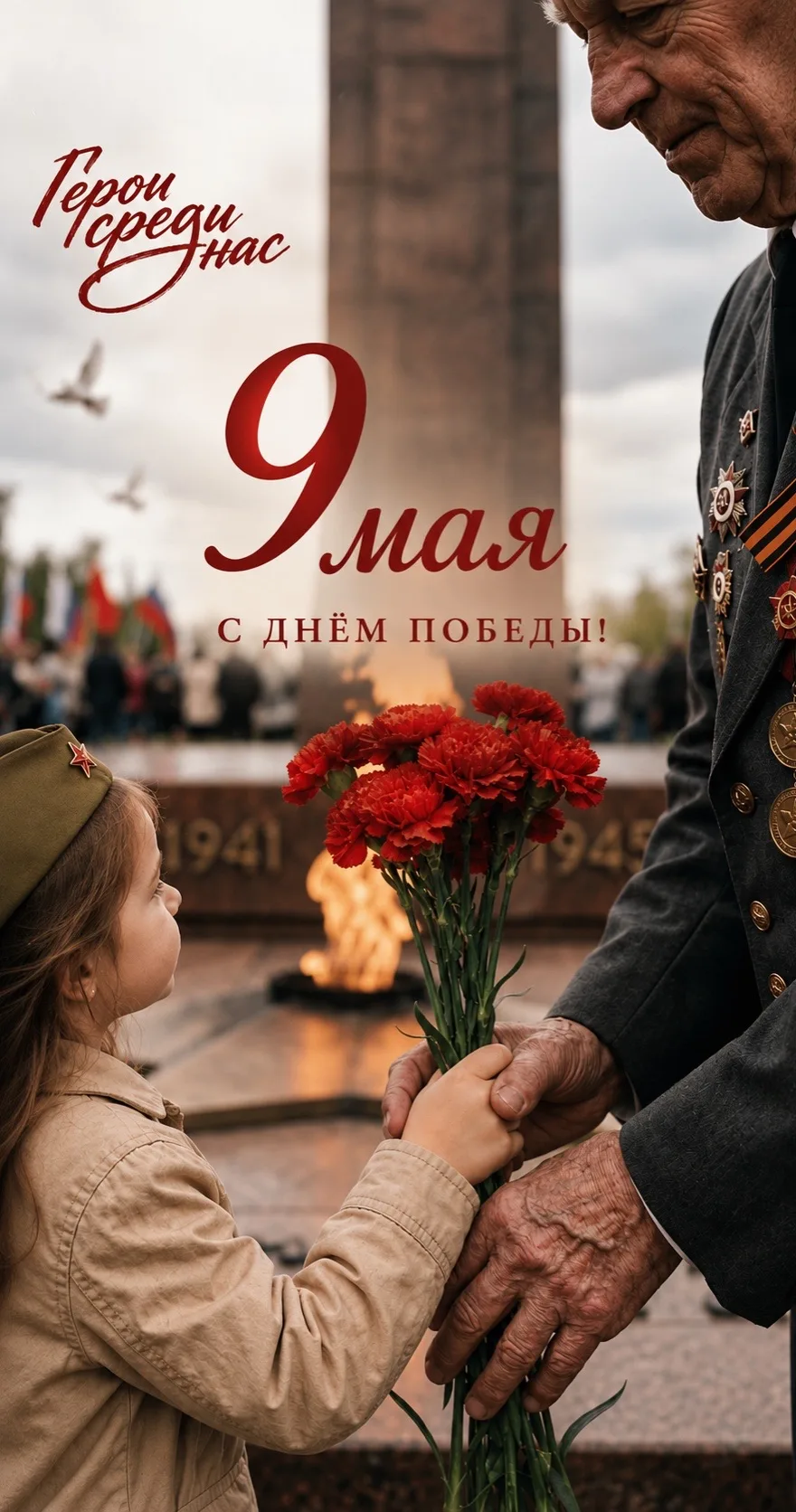 Поздравляем вас с Днём Победы! 🕊️

Пусть этот праздник напоминает о силе единства, ответственности 