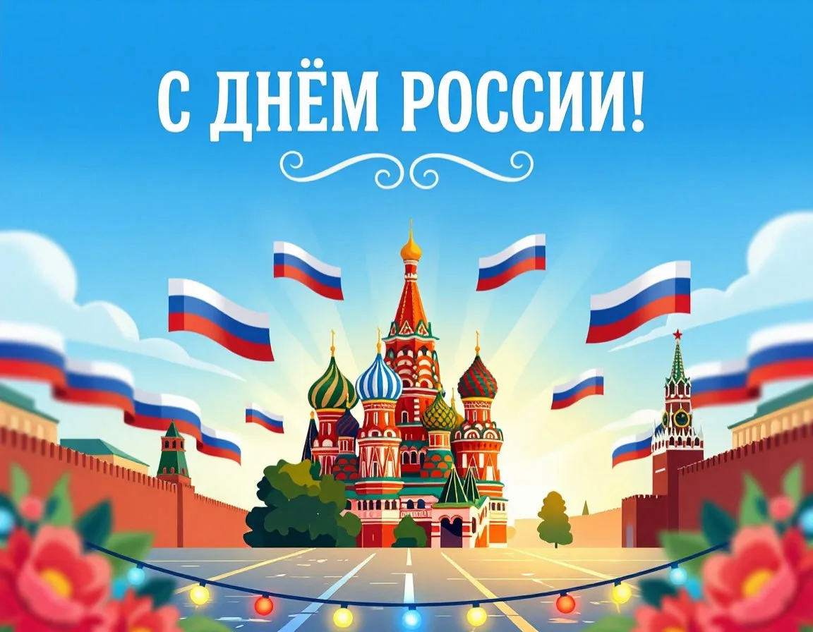 🇷🇺С Днём России!❤️