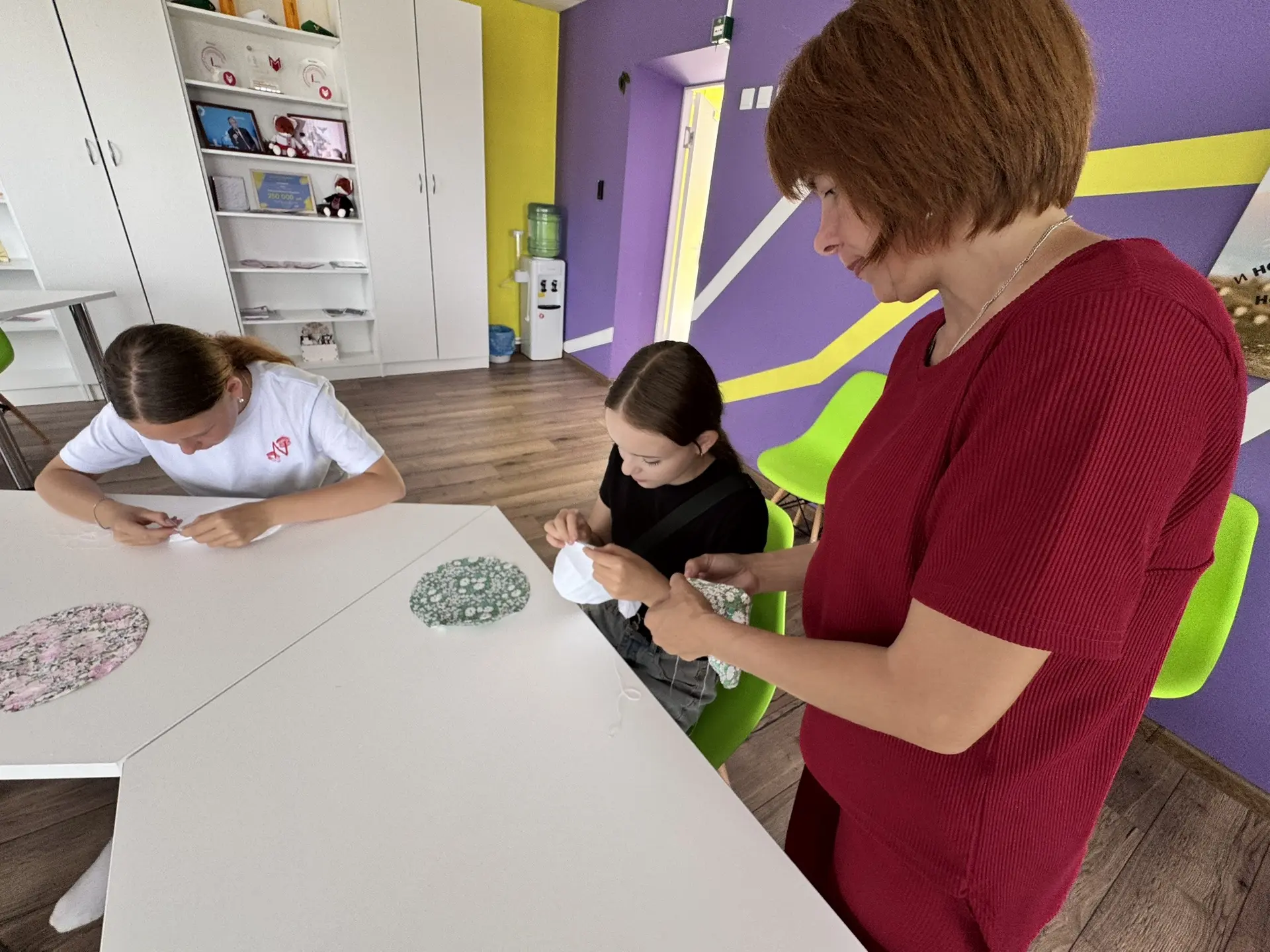🧵🪡Руководитель кружка «Мастерица» Анна Ильинична Русскина провела теплый и душевный мастер-класс п