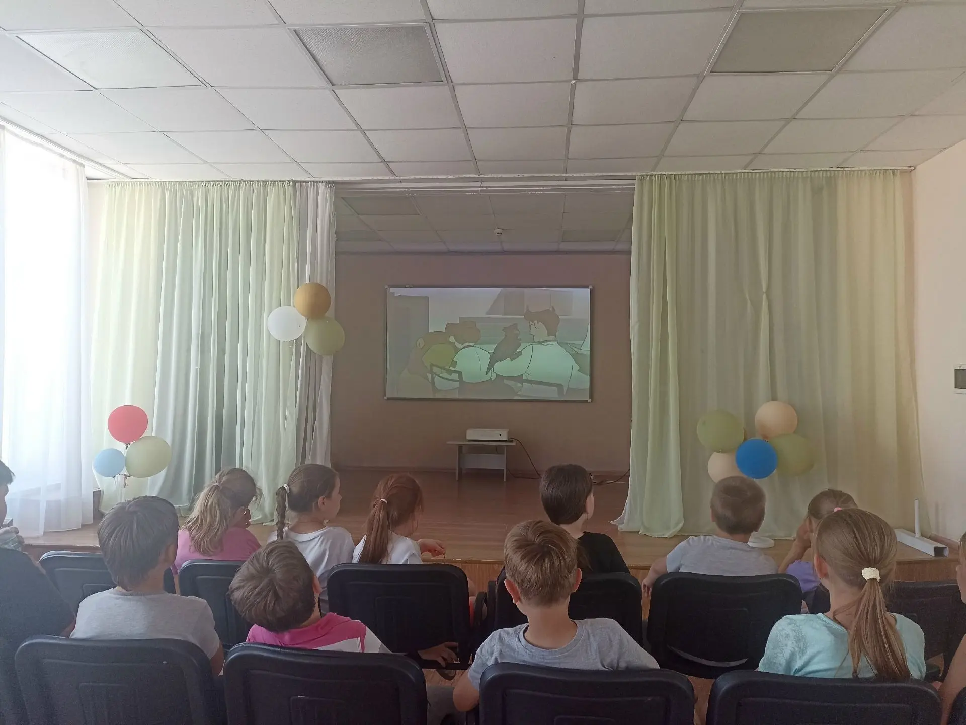 В гостях у истории: мы посмотрели мультфильм «Мой дом – Белогорье»
Сегодня в школьном лагере состоял