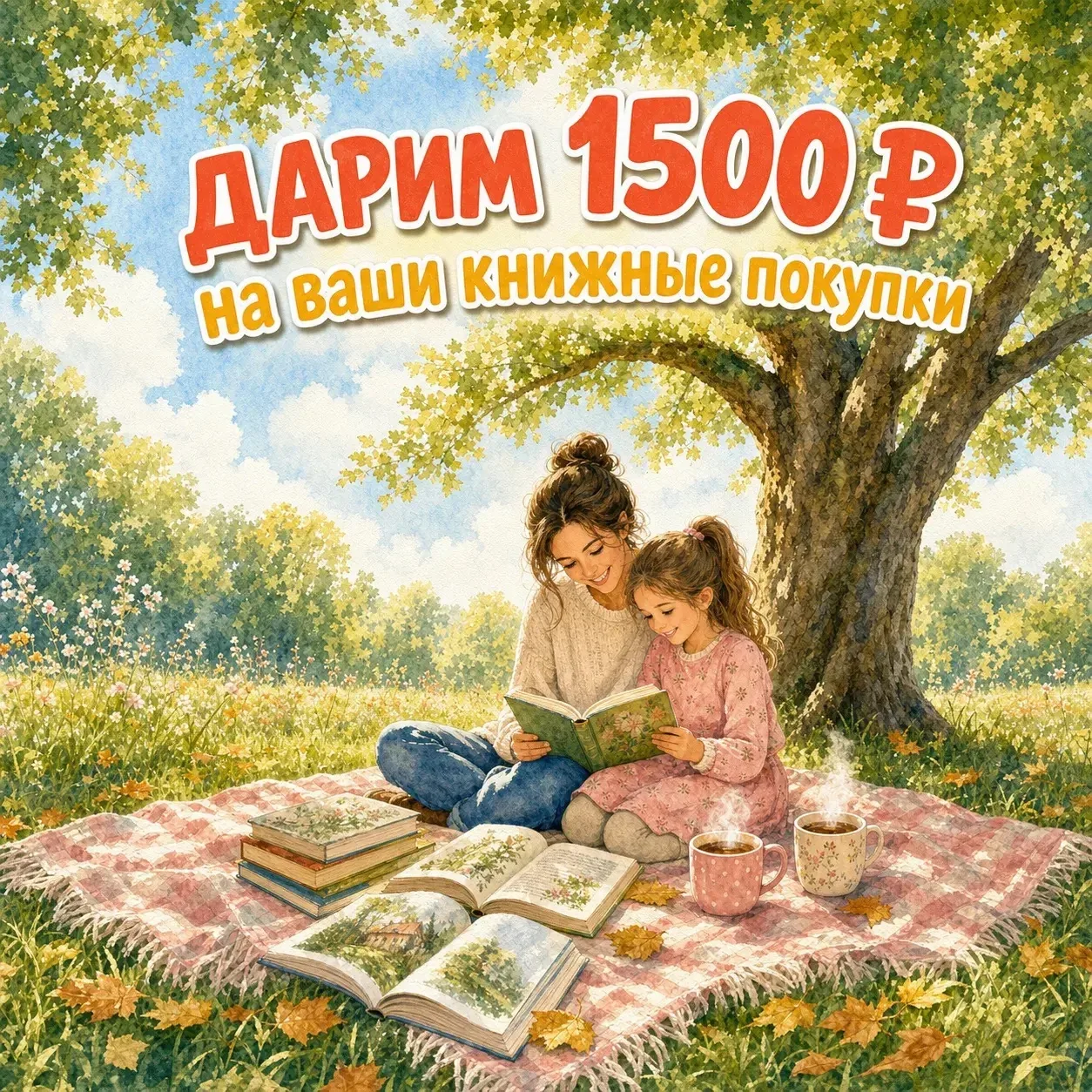 📚 ДАРИМ 1500 ₽ на ваши книжные покупки
Победитель сможет выбрать книги на маркетплейсе на сумму до 