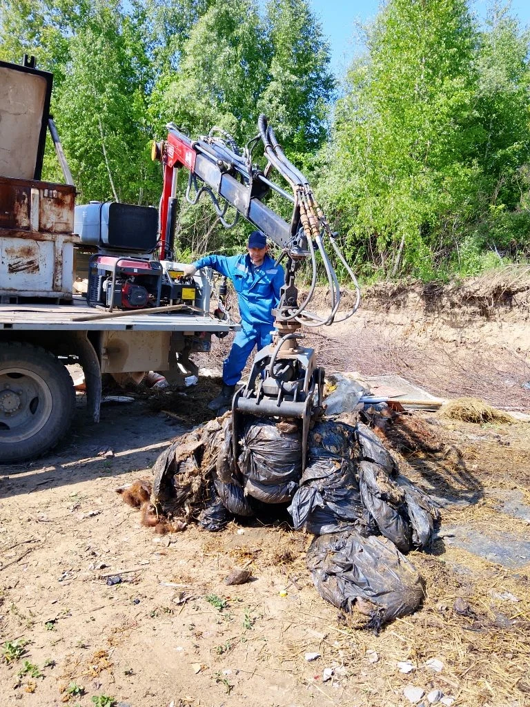 Уничтожение свалки биологических отходов!
⁣
Специалистами ГАУ ТО "ОПЭО" проводится уничтожение несан