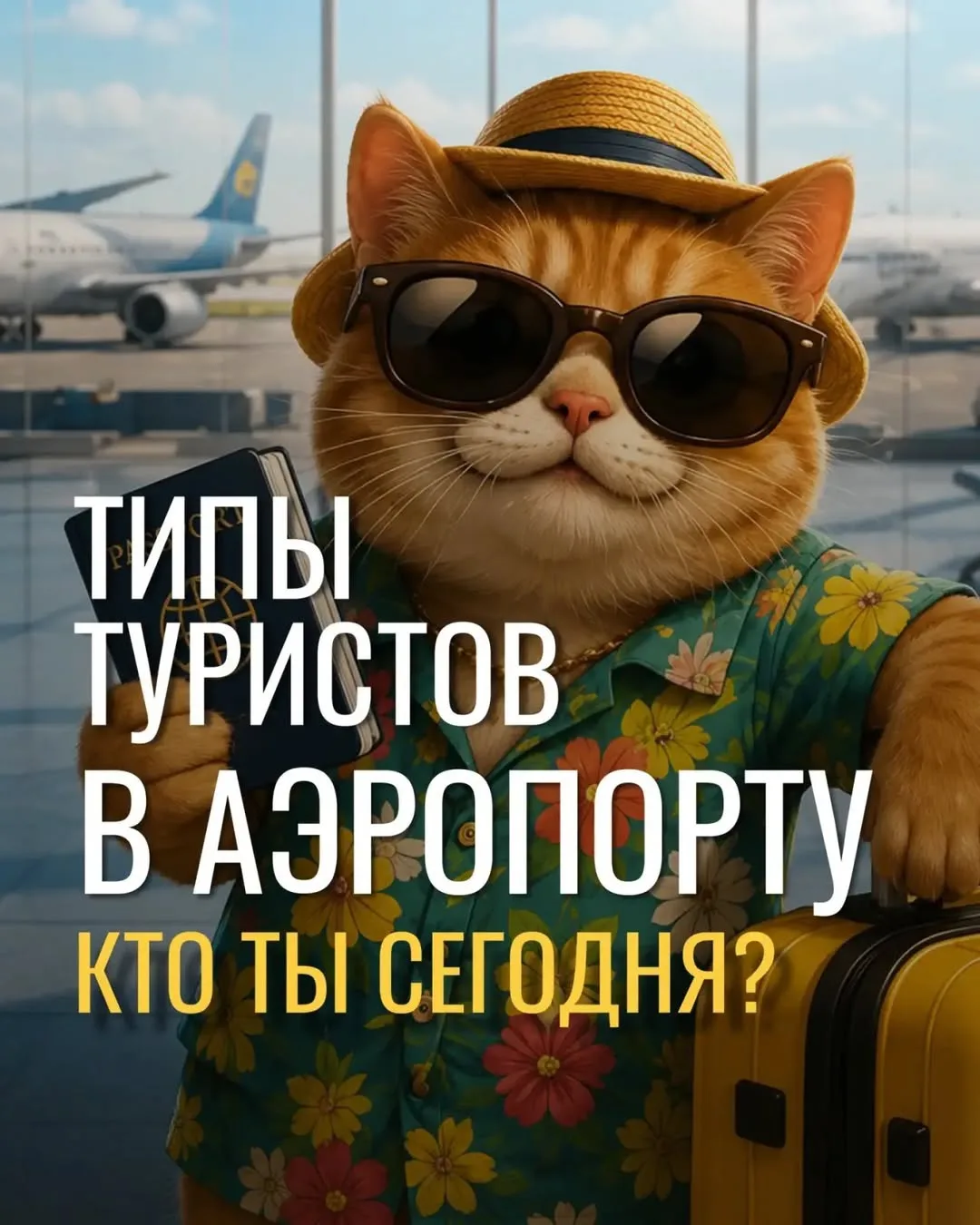 А какой вы турист в аэропорту?