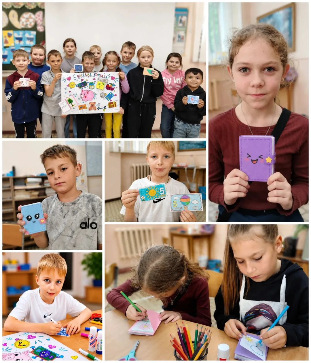 📢 Вместо обычных лекций — творчество и деньги своими руками 💰✂️
В нашем пришкольном лагере прошло 