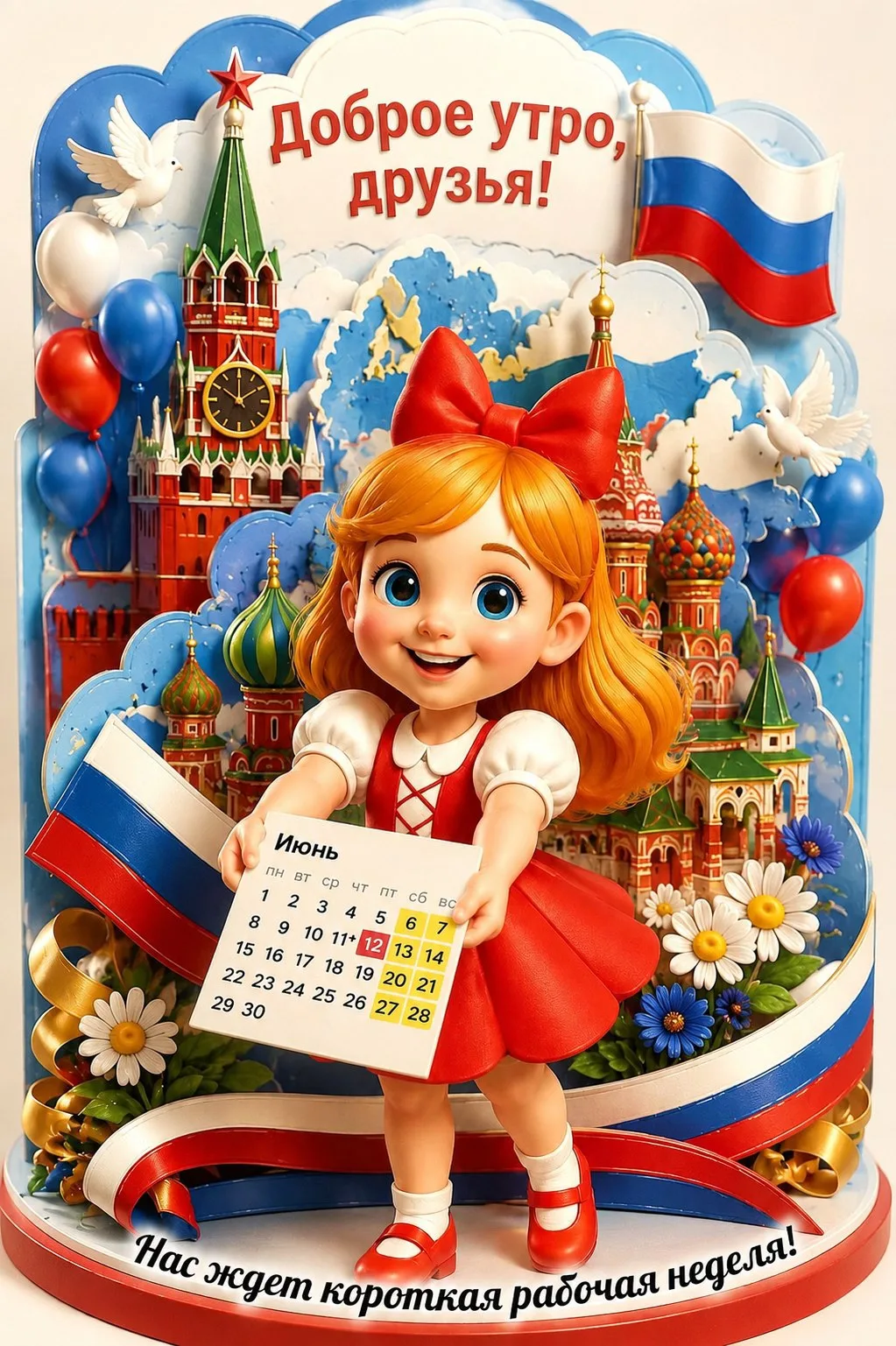 С добрым утром, дорогие друзья! С началом новой недели! ☀️

Пусть эта неделя будет лёгкой, продуктив