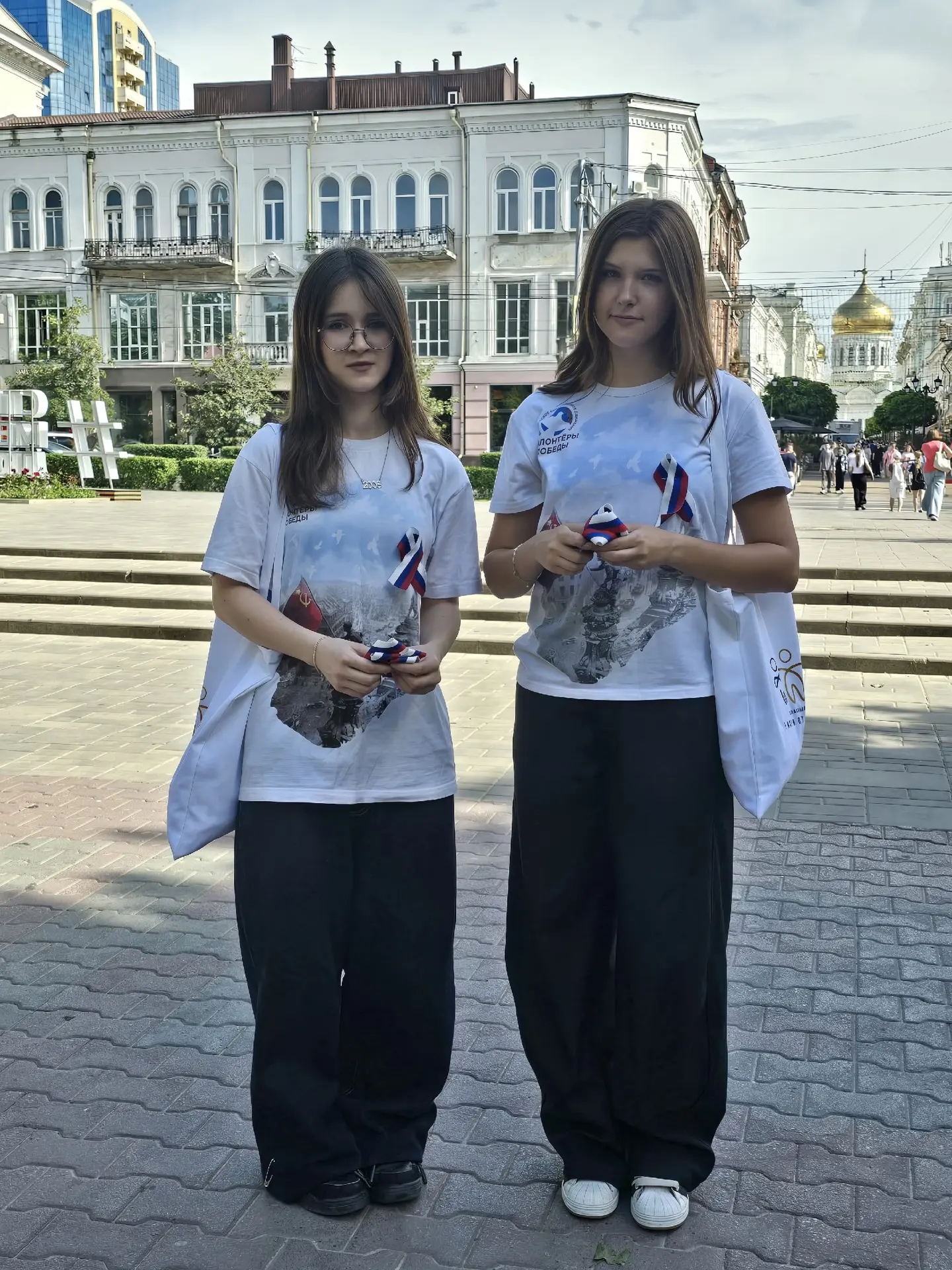 🇷🇺 В парке Горького развевался Российский триколор!

Сегодня, Волонтёры Победы ДГТУ провели патрио