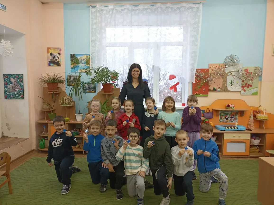 Сегодня в нашем саду старший инспектор отделения по пропаганде БДД отдела Госавтоинспекции Управлени