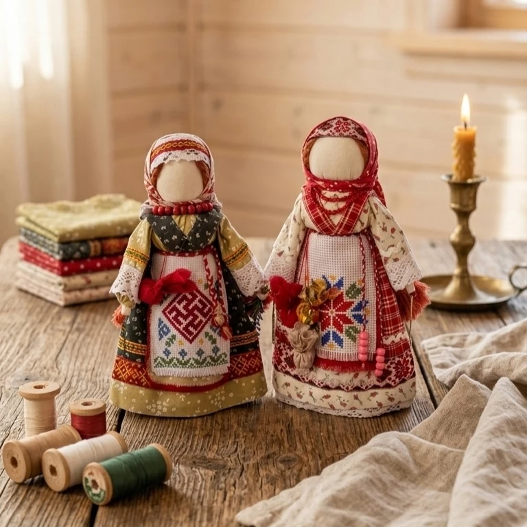 3 главные ошибки при сотворении куклы Мотанки и их исправление:

• Ошибка 1: Морщинистое, рыхлое лиц