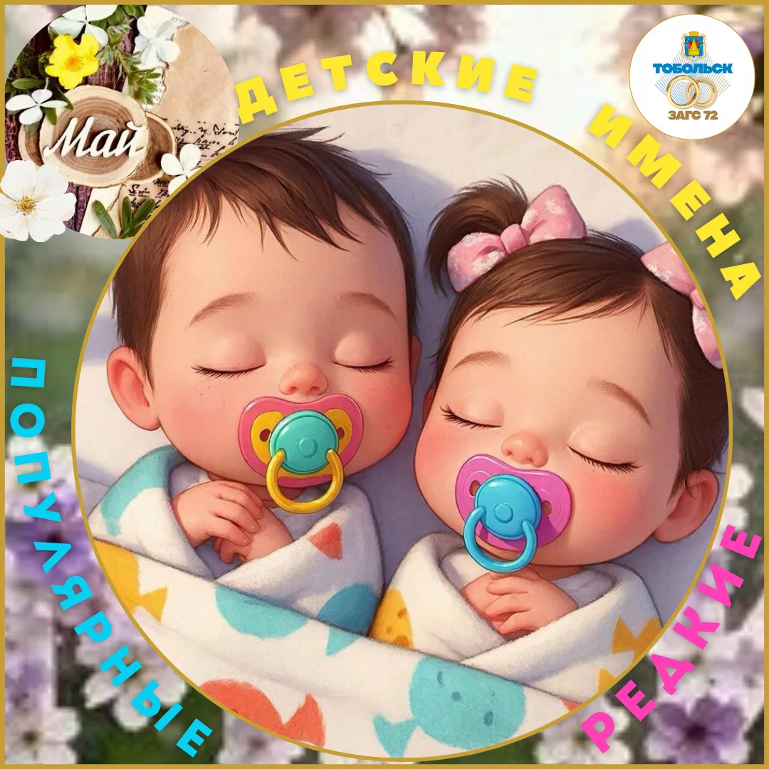 👶 Рубрика "ДЕТСКИЕ ИМЕНА"

🌷 В  последний весенний месяц - МАЙ 2️⃣0️⃣2️⃣6️⃣ года самыми популярным