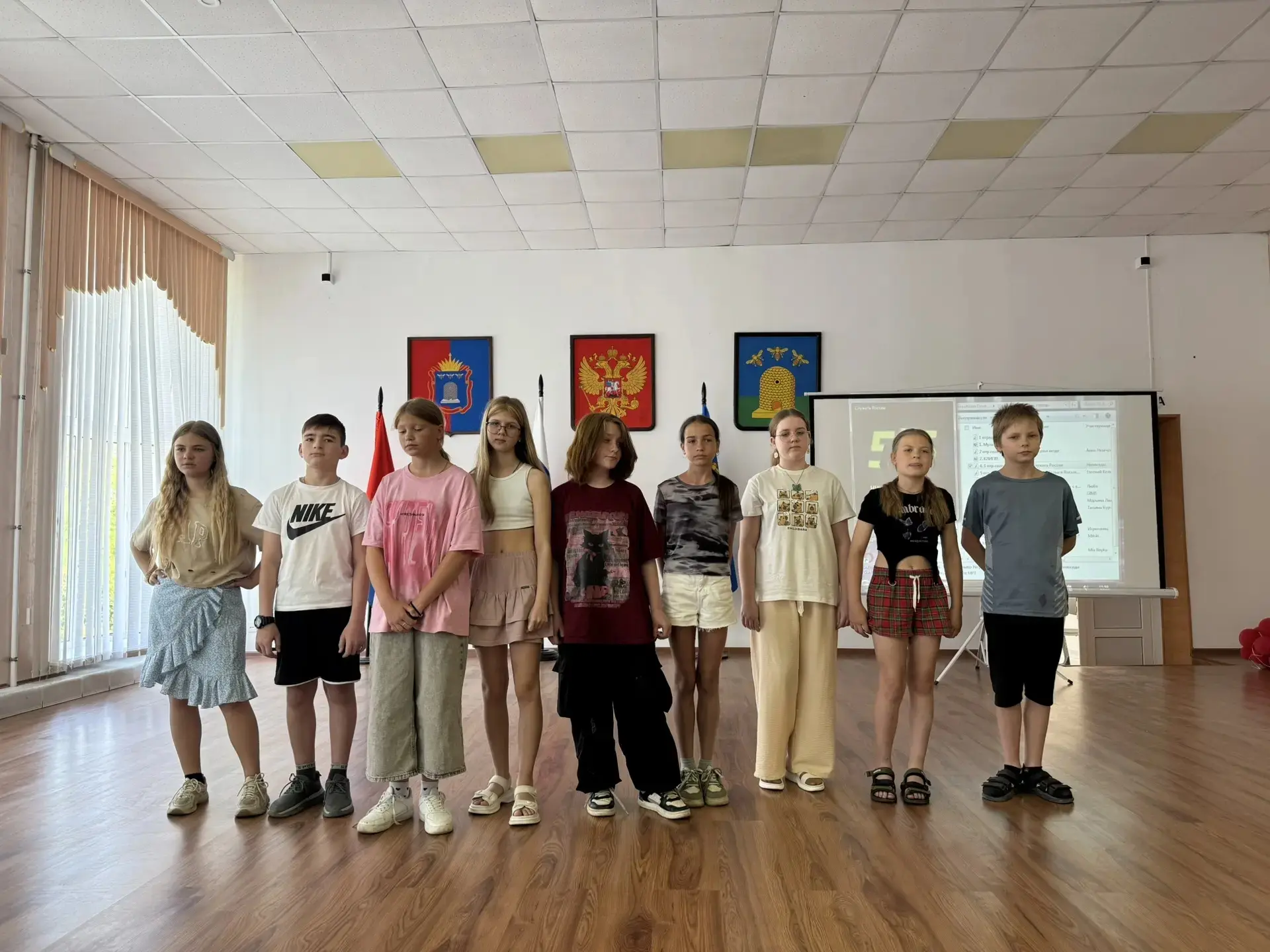 В ЛДПД начались праздничные мероприятия, посвященные Дню России. Прошёл праздничный концерт. Для реб