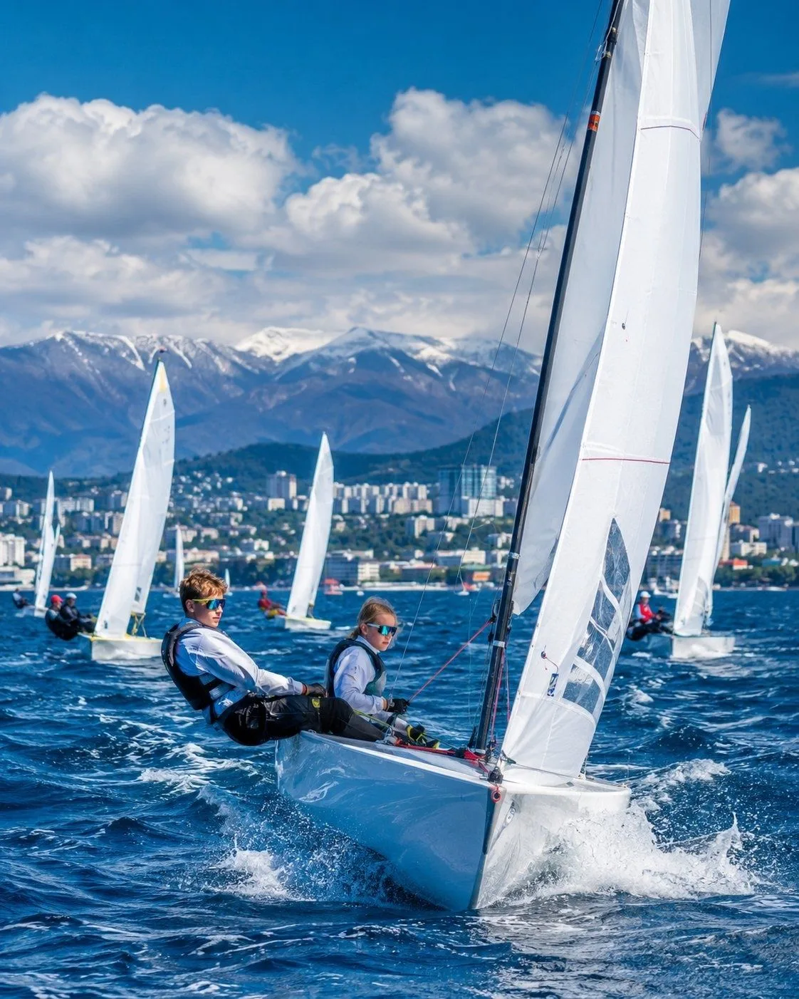 ⛵В парусном центре базы «Юг Спорт» проходит XIII летняя Спартакиада учащихся (юношеская) России 2026