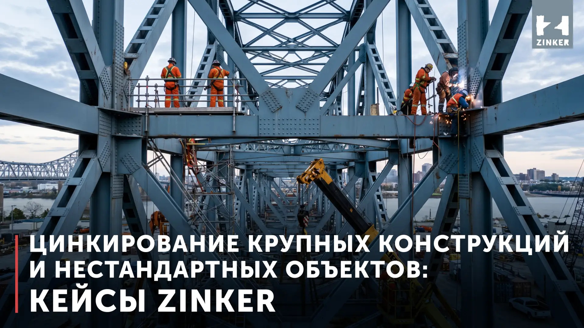 Цинкирование крупных конструкций и нестандартных объектов: кейсы Zinker

Когда речь идёт о защите ме