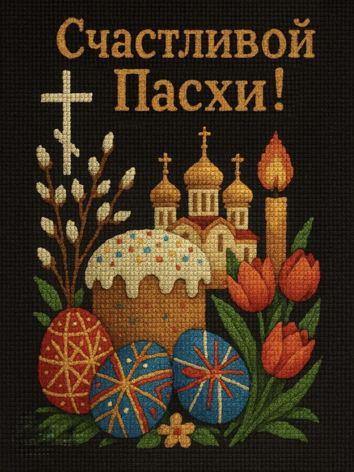С Пасхой, дорогие подписчики! Пусть этот день наполнит ваш дом светом, уютом, чистотой и верой в сам