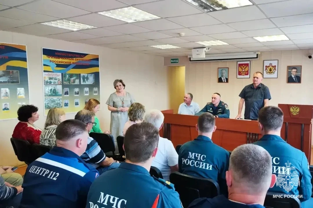 В учебно-методическом центре по гражданской обороне, чрезвычайным ситуациям и пожарной безопасности 