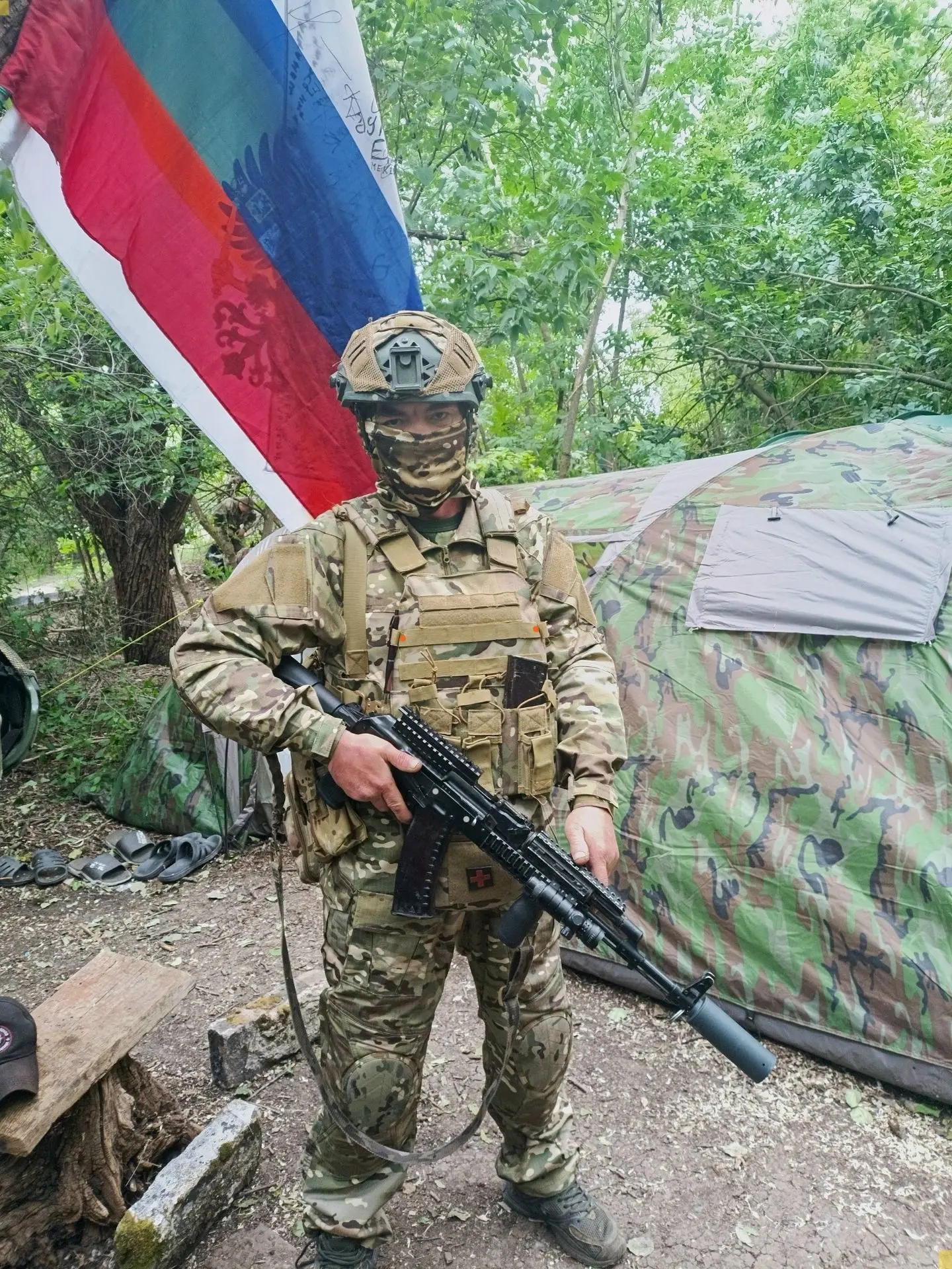 Российский флаг развевается над позициями 🇷🇺