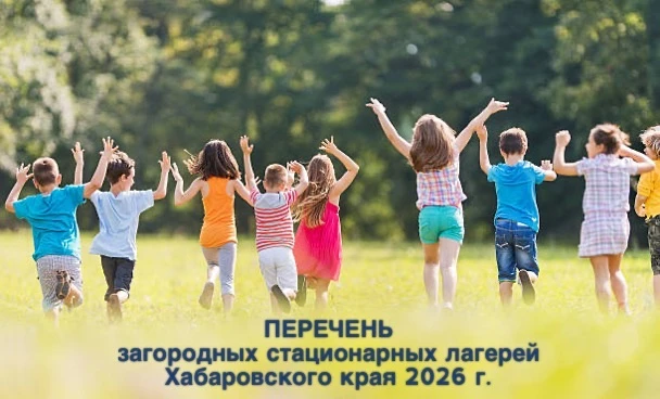В 2026 году в Хабаровском крае планируется организация отдыха для более чем 23 тысяч детей в загород