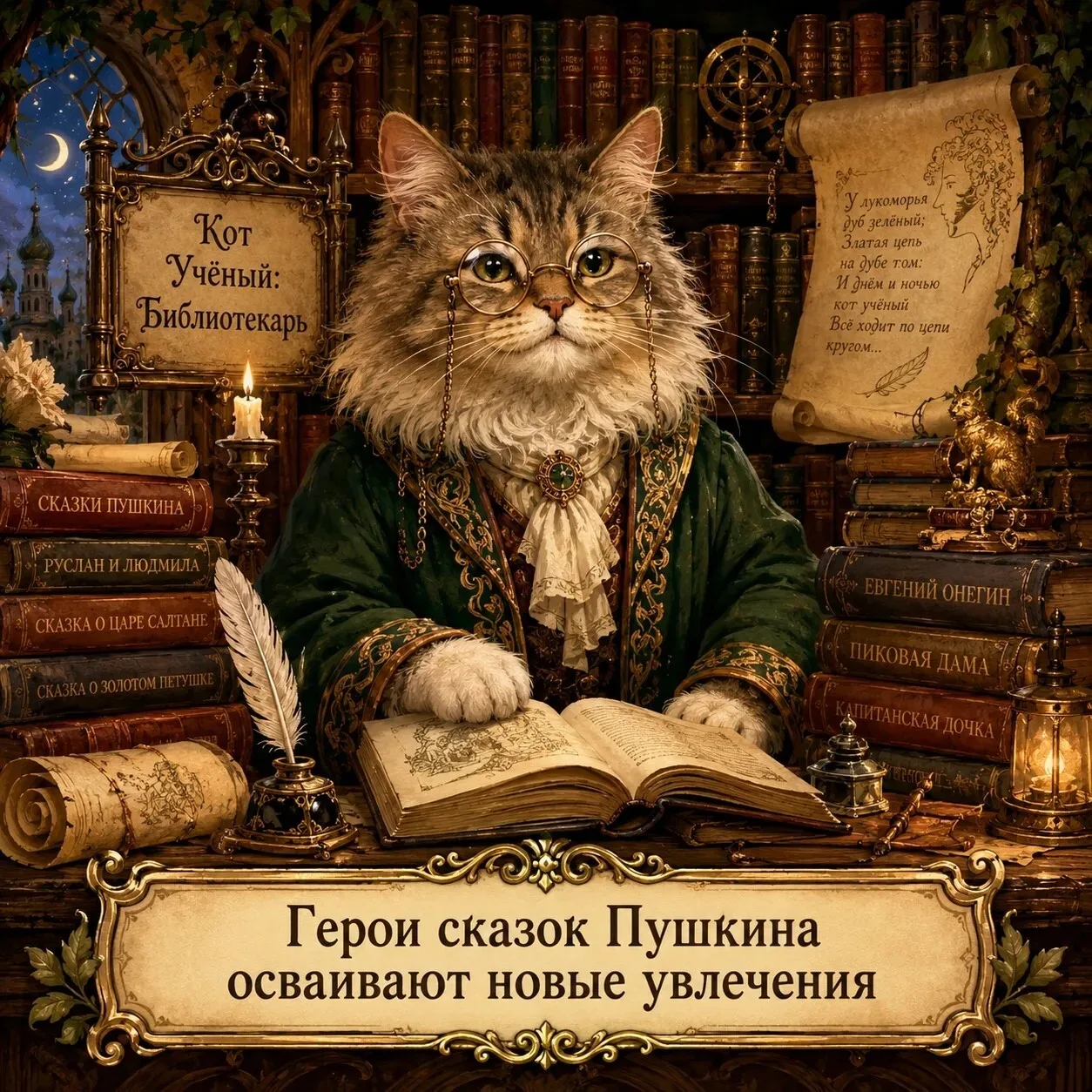 📚 6 июня — День русского языка и день рождения Александра Пушкина!

Мы тут пофантазировали: если бы