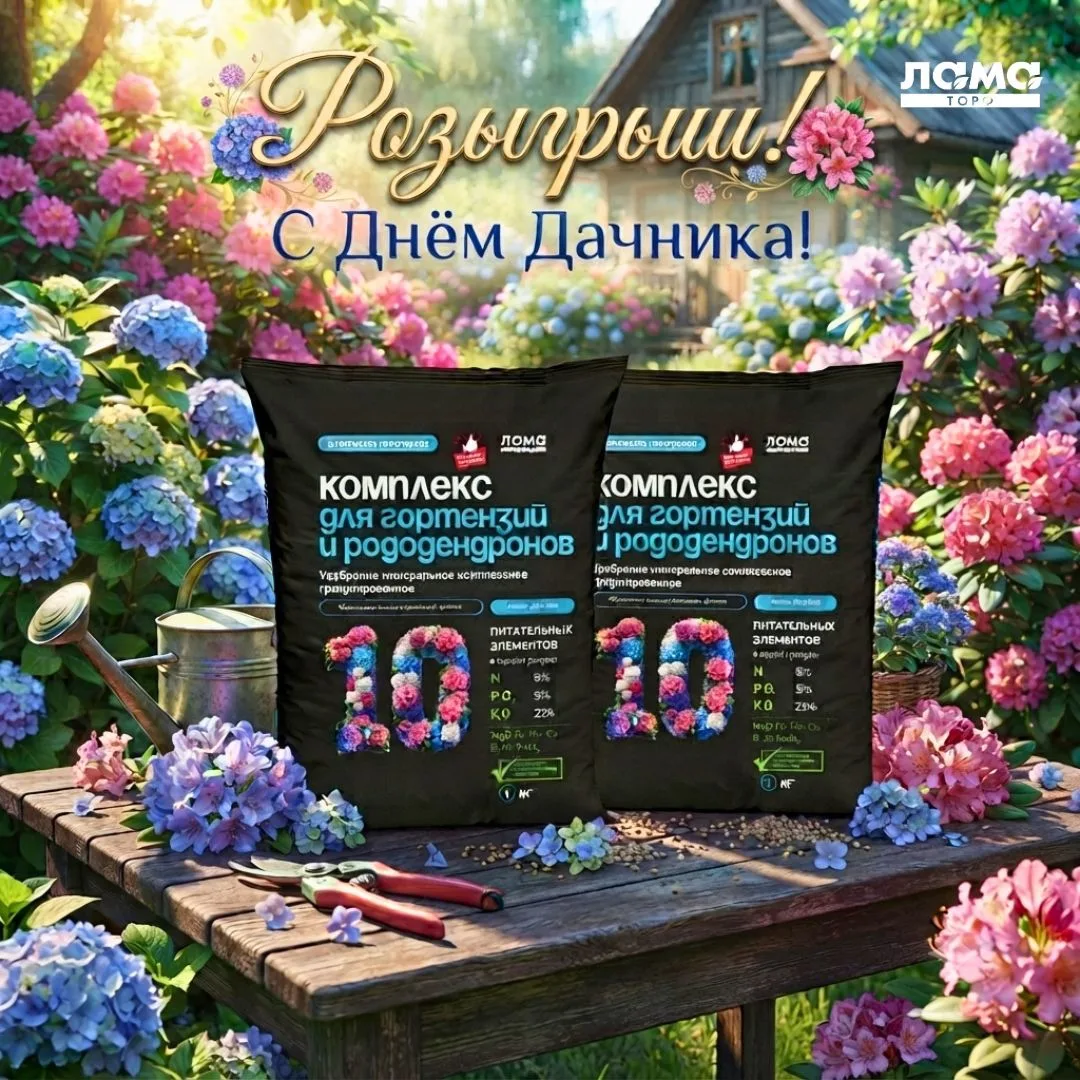 🌸 Розыгрыш ко Дню Дачника!

Друзья, поздравляем всех любителей сада и огорода с Днём Дачника! 🏡

�
