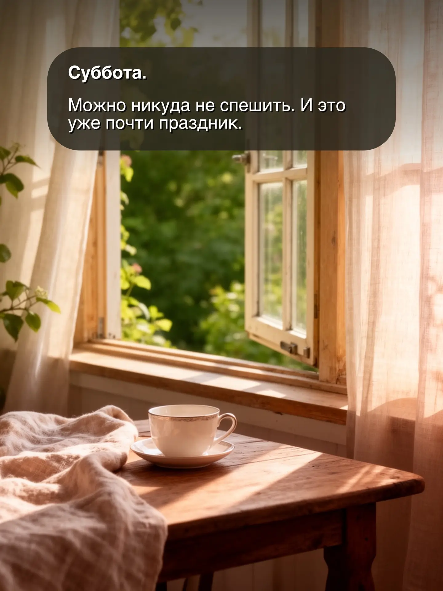 Пожалуй, лето — лучшее время года для того, чтобы вспомнить: счастье чаще всего живёт в простых веща