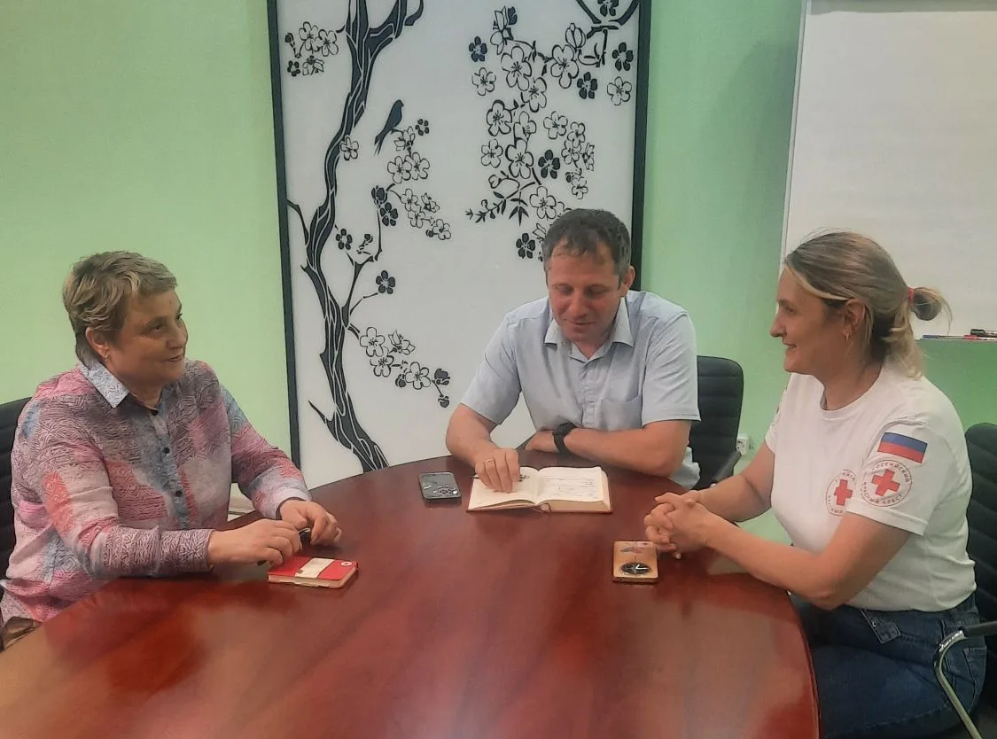 Провел рабочую встречу с Председателем Калужского регионального отделения Общероссийской общественно