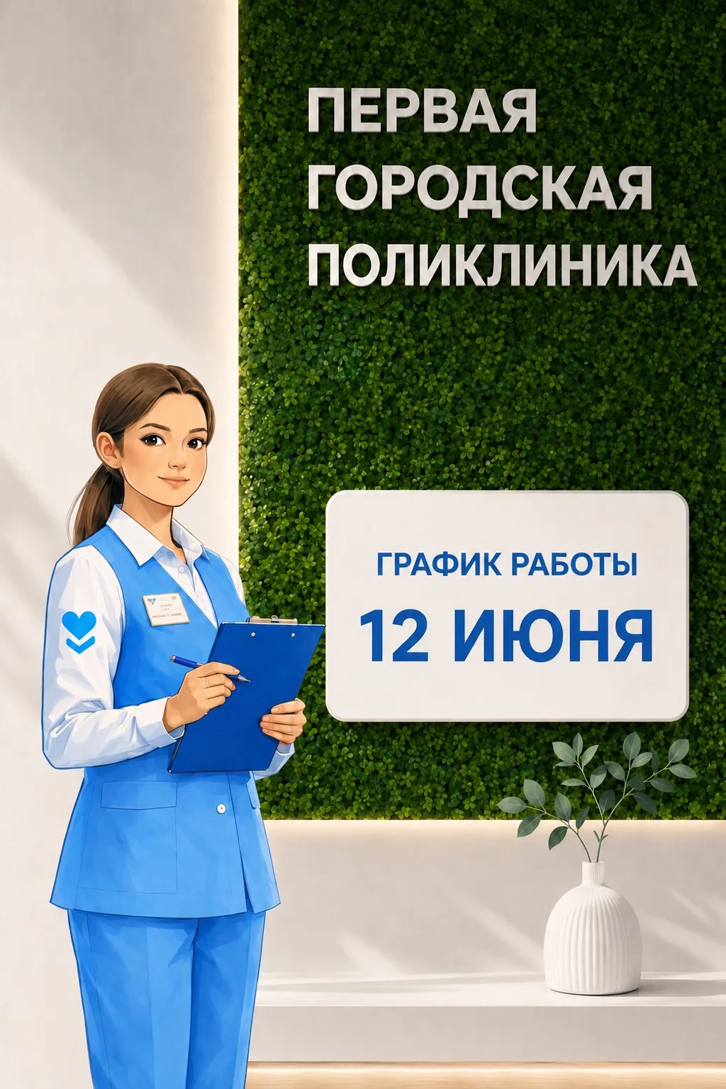 О графике работы ГБУЗ "Городская поликлиника №1" г.о. Нальчик 12.06.2026

Для оказания неотложной ме
