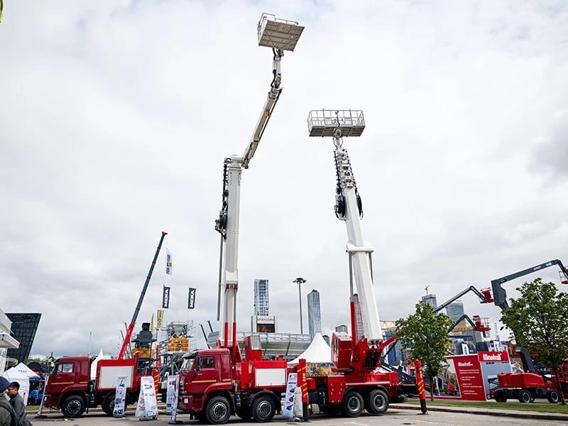 🏗 E-SKY750 на шасси КАМАЗ-65201 показали на CTT Expo 2026

На международной выставке CTT Expo 2026 