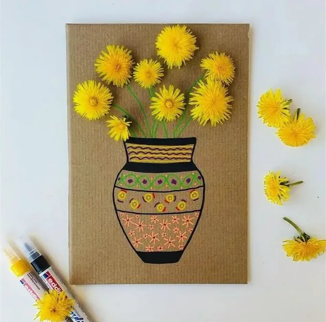 🌼Цветочное творчество: мастерим с мамой 🌼

Совместное создание поделок из цветов — это не просто р