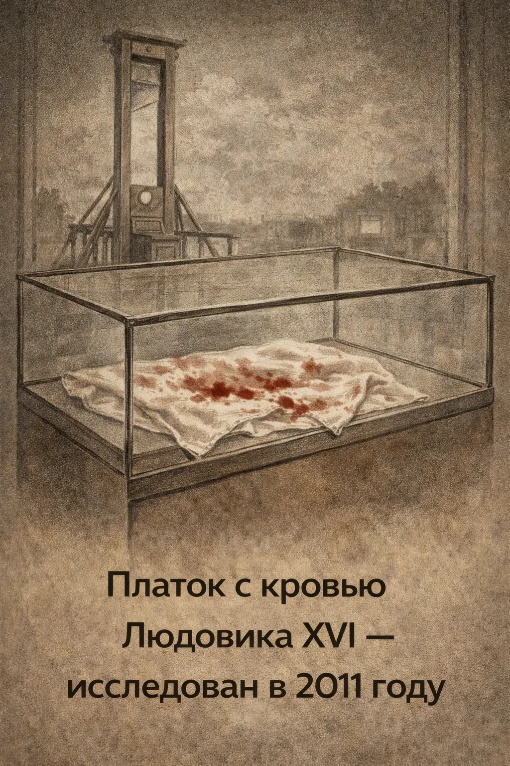 Когда казнили Людовика XVI и Марию Антуанетту, зеваки обмакивали платки в их кровь как сувениры. Оди