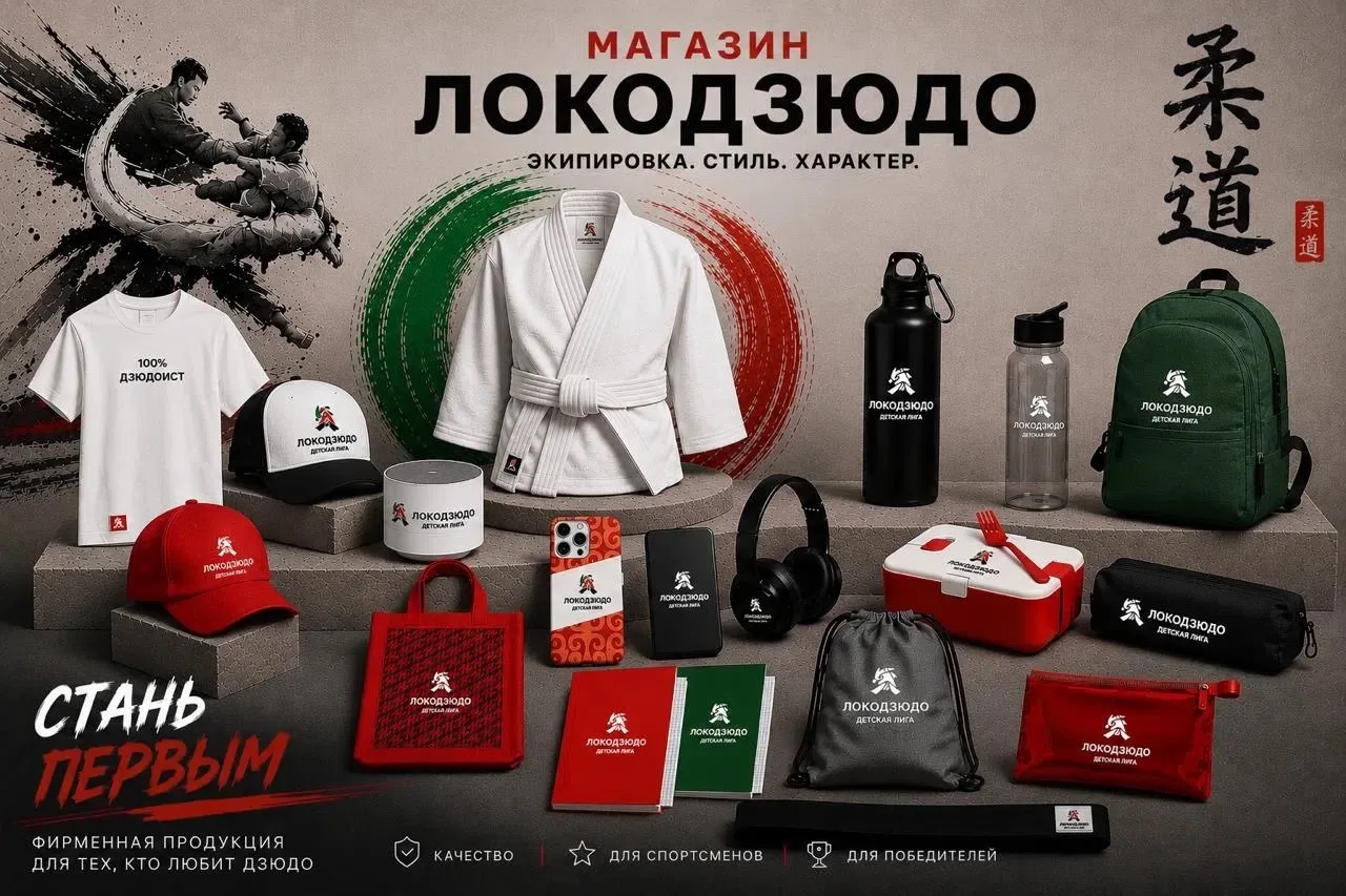 🛍 Друзья, у нас для вас отличные новости!

Открыт официальный магазин Локодзюдо, на сайте лиги нача