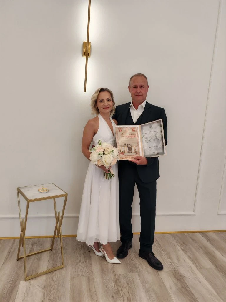 "Серебряная свадьба - негаснущий костёр..". 💍  В Салоне бракосочетания города Обнинска вновь отмеча